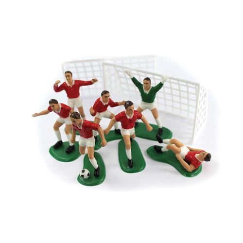 set équipe de foot rouge