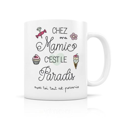 Mug mamie paradis - Du Bruit Dans La Cuisine
