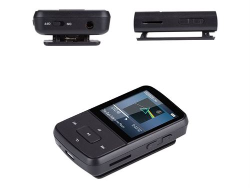 AGPtEK G15S - Lecteur numérique - 16 Go - noir