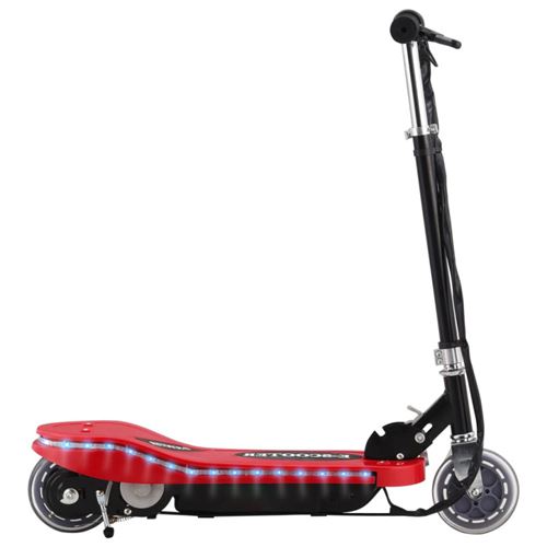 vidaXL Step elektrisch met LED 120 W rood