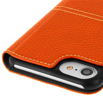 Etui à Rabat en Cuir pour iPhone 6 6s 7 8 SE 2020 11 12 Mini