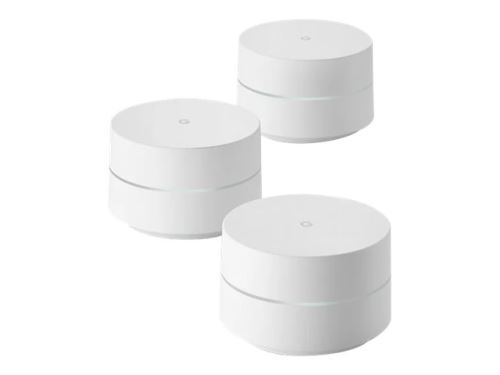 Google Wifi - Wifi-systeem (3 routers) - maas - GigE - 802.11a/b/g/n/ac - Dual Band