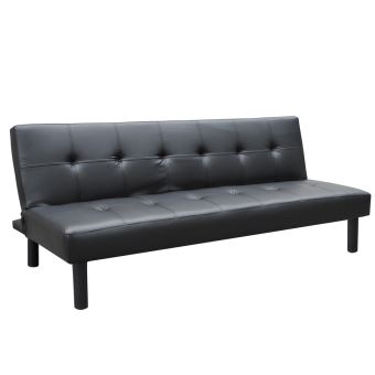 Canape Clic Clac Convertible Capitonne 3 Places Dossier Ajustable