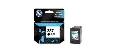 HP 337 - 11 ml - noir - original - cartouche d'encre - pour Officejet 100, 150, 63XX, H470, K7103; Photosmart 25XX, C4170, C4173, C4175, C4193, C4194