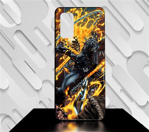 Coque pour Galaxy PLUS S20+ GHOST RIDER COMICS 07