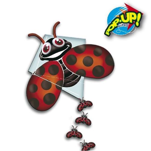 Cerf-volant Lady Bug Pop-Up Pop-Up