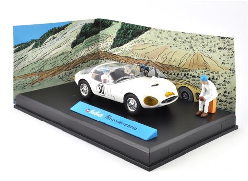 Michel Vaillant Le Mans Panamericana 1/43 Ixo Voiture + Figurine + Decor V6