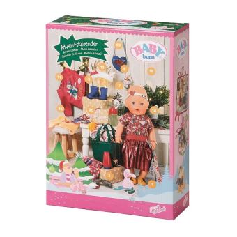 Calendrier De L Avent Baby Born Fille Vetements Poupon 43 Cm Et Accessoires Accessoire Poupee Achat Prix Fnac