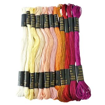 Fils de couleur pour bracelet brésilien - Amour métal - Graine Créative