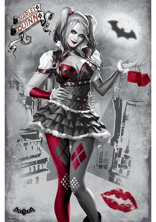 Batman Maxi Poster 61 x 91,5 cm Harley Quinn Arkham Knight