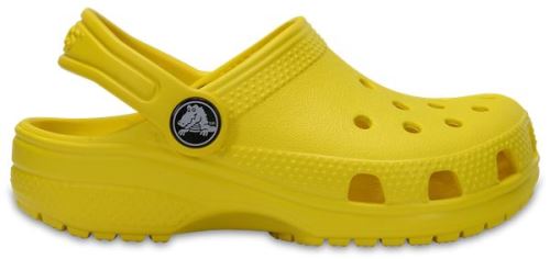 Crocs Classic Enfants Sabots Chaussures Sandales en Lemon Yellow 204536 7C1