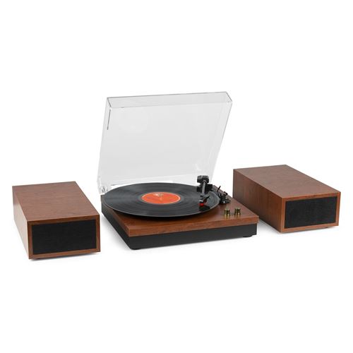 Fenton Rp165C - Platine Vinyle Stéréo Bluetooth - Merisier
