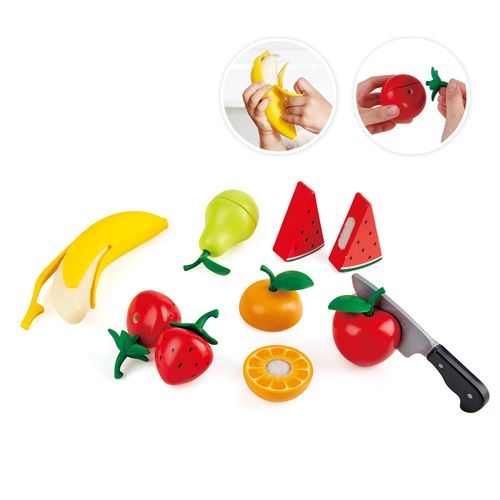 Hape Accessoires de cuisine enfant fruits E3171