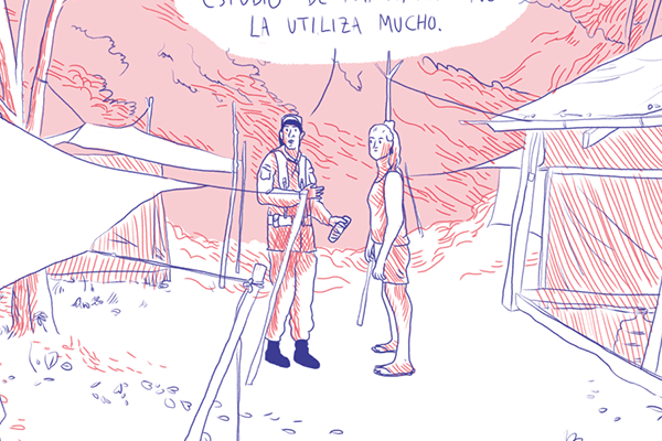 La exposición "En el ombligo", XIV Premio Fnac-Salamandra Graphic, en Fnac Donostia