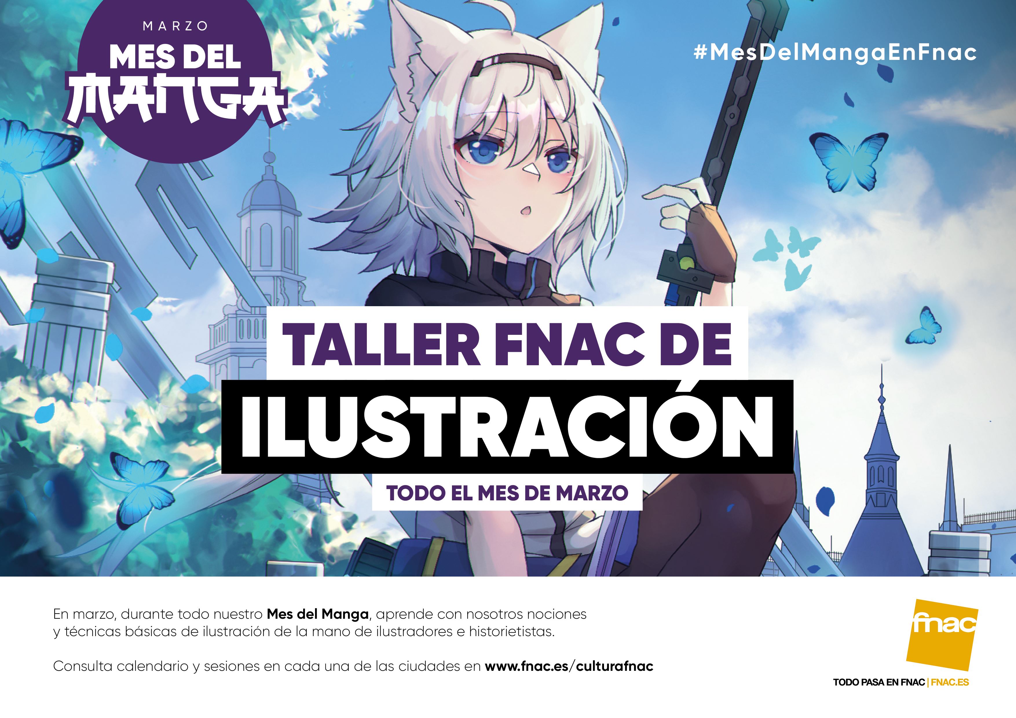 #MesdelMangaEnFnac Actividades en Fnac Vigo