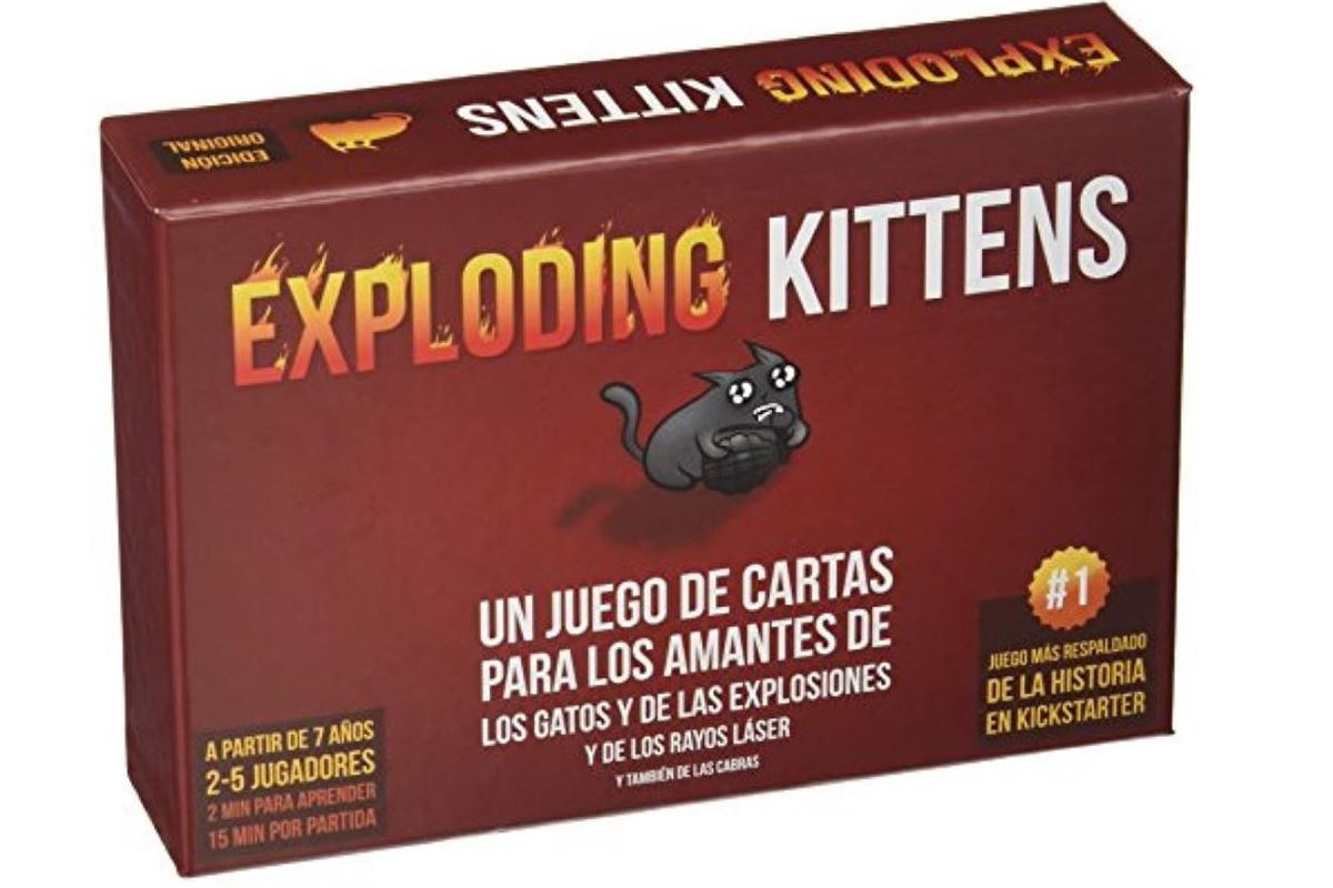 Exploding Kittens - Gioco Da Tavolo Edizione 2 Giocatori - Versione Spagnola - PEGI 10+ - 6