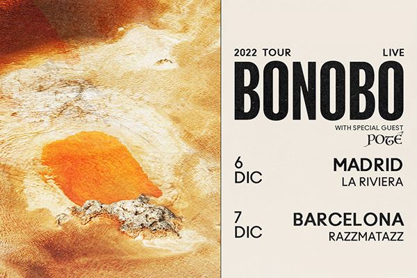 bonobo tour 2022 europe