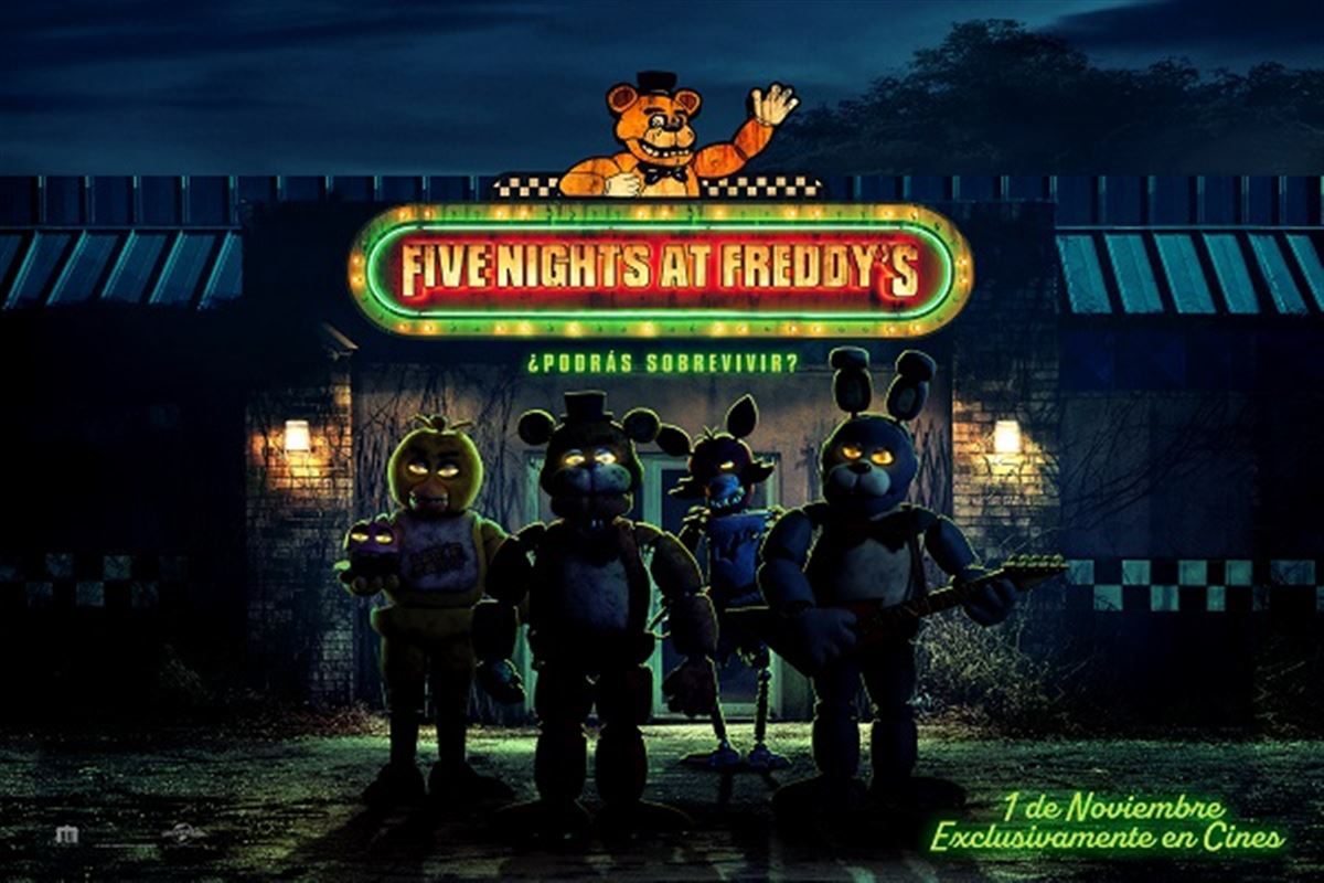 Five Nights At Freddys 1 11 23 Exlusivamente En Cines Te Invitamos A