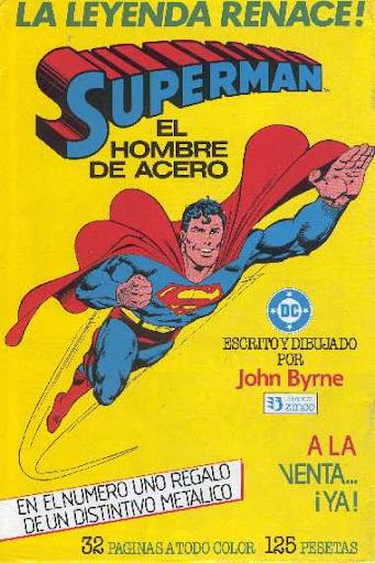comic superman edicion zinco