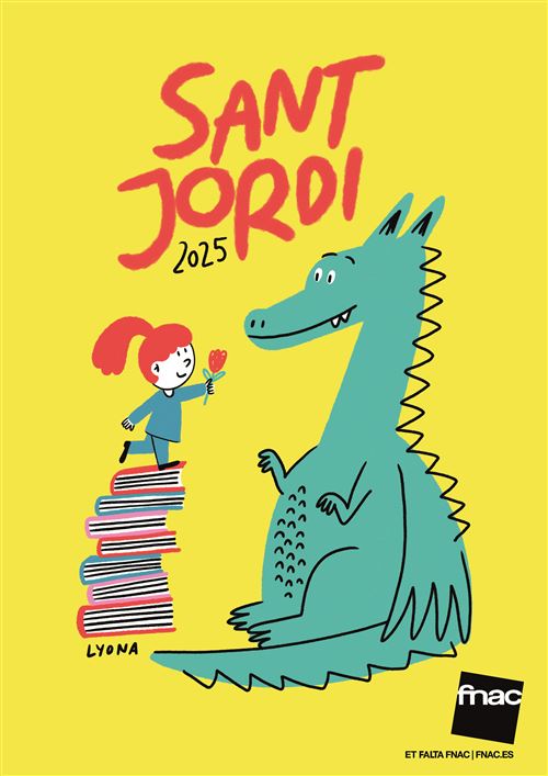 cartel sant jordi fnac 2025 por lyona