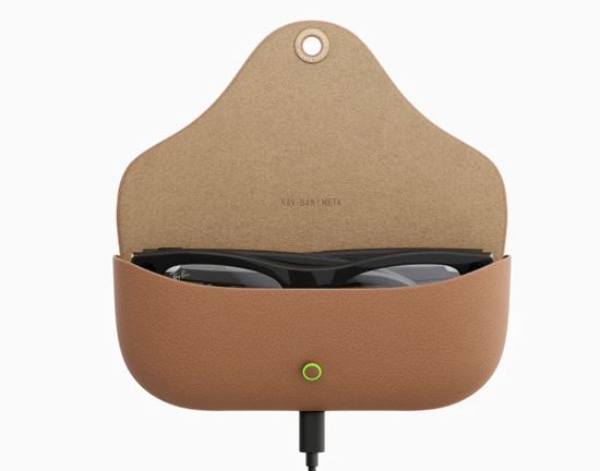 ray ban meta-gafas-estuche-de-carga
