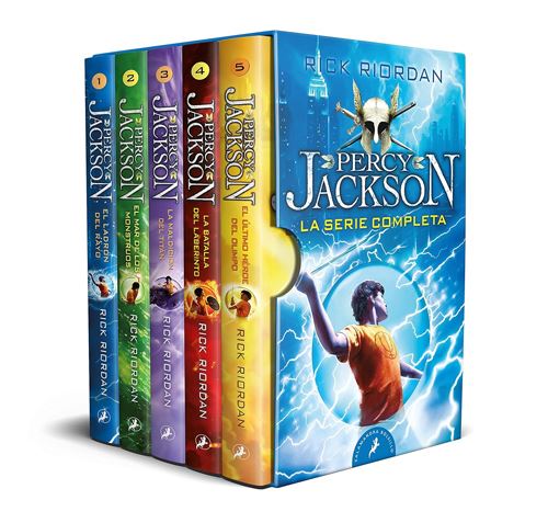 Percy-Jackson-y-los-dioses-del-Olimpo---La-serie-completa