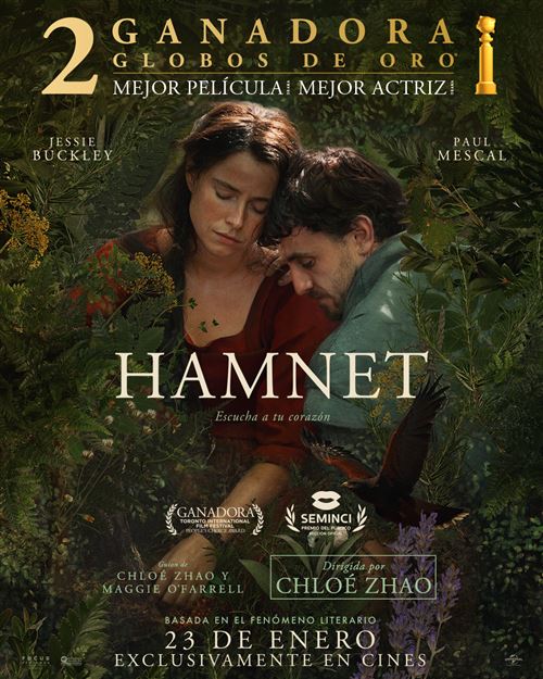 Hamnet. 23 de enero exclusivamente en cines. Te invitamos a ver la ...