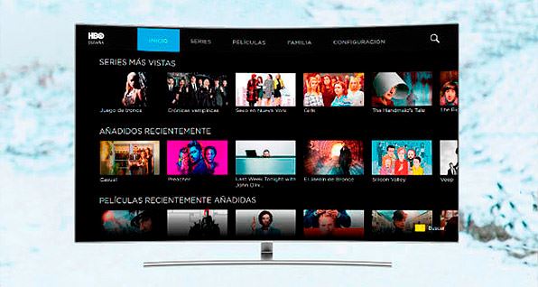 televisores Smart TV - samsung y hbo
