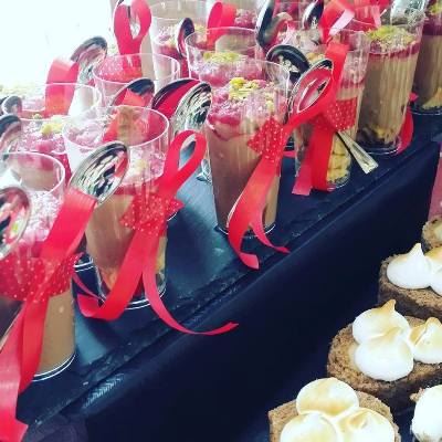Taller de postres en vaso