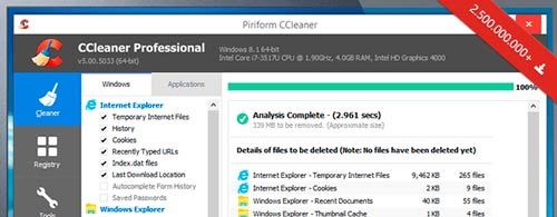 apps usb - ccleaner