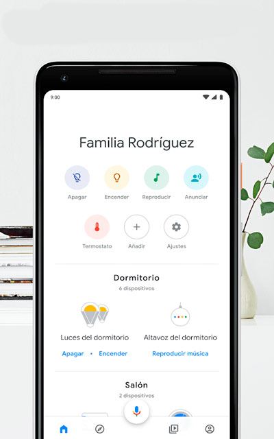 google home casa