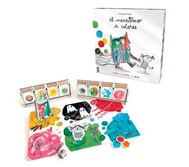 juego de mesa-monstruo de colores