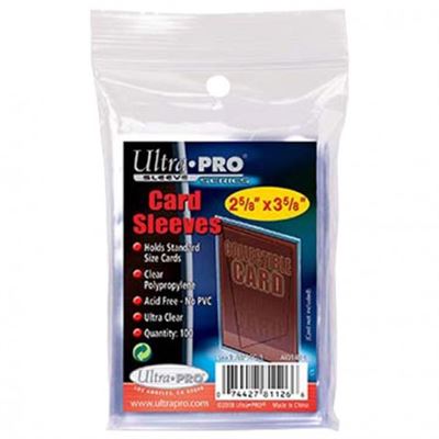 Ultra Pro Store Safe Fundas Cartas Soft Sleeves, 100