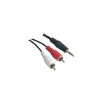 Nanocable Cable Audio estereo 3.5m2xrcam 3.0 jack 3.5 mm 3 10.24.0303 2 3mts