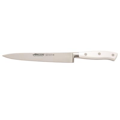 Cuchillo Para Lenguado Arcos Riviera Blanc 232924 De Acero Nitrum, Con Mango De Polioximetileno Y Hoja De 17 Cm En Estuche