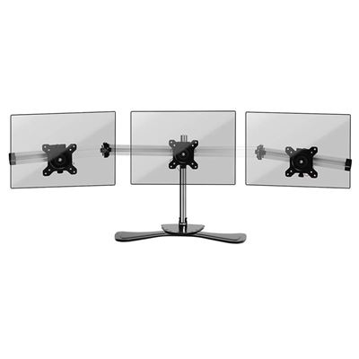 Duronic DM753 Soporte para 3 Monitores de 15" a 24" <br>