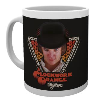 Taza de ceramica La Naranja Mecanica Alex Triangle