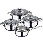 Batería 7 pcs Cocina San Ignacio Faro Acero Inoxidable