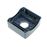 Caja de control de dispositivos eléctricos BeMatik para 1 pulsador o interruptor de 22 mm gris_2