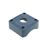 Caja de control de dispositivos eléctricos BeMatik para 1 pulsador o interruptor de 22 mm gris_3