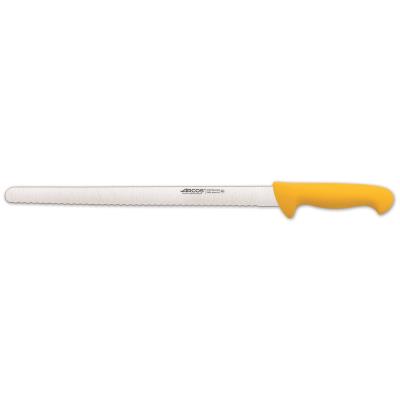 Cuchillo Para Salmón Arcos Colour De Acero Inoxidable Y Mango Ergonómico - Amarillo