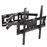 Soporte de pared para monitores de 26-55? 66-138cm inclinable y orientable nivel de aire, Negro_0