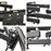 Soporte de pared para monitores de 26-55? 66-138cm inclinable y orientable nivel de aire, Negro_2