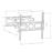 Soporte de pared para monitores de 26-55? 66-138cm inclinable y orientable nivel de aire, Negro_3
