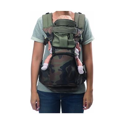 Mochila Portabebés Play Mochi, Camouflage