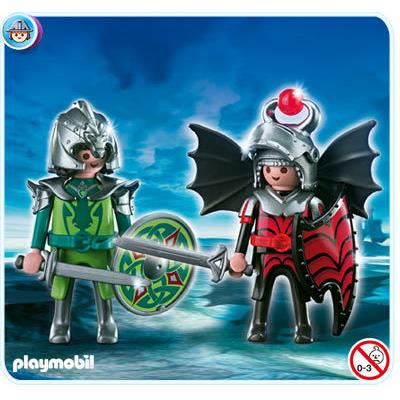 Playmobil 4912 Duo Pack Caballeros del Dragón