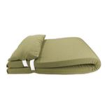 Colchón Tumbona con Cojín Acomoda Textil 180x60x6 cm, Desenfundable y Lavable, Arena.