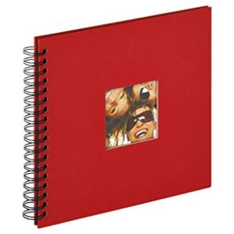 Álbum de Caracol Fun - 26 x 25 cm - 40 Páginas - Rojo - 1