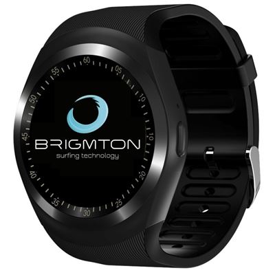 Smartwatch Brigmton bt7 IPS 1.3'' podómetro Negro