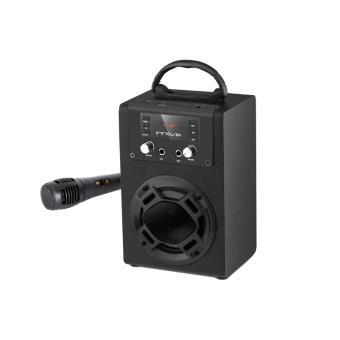 Mini torre de sonido bluetooth con radio fm y lect memorias